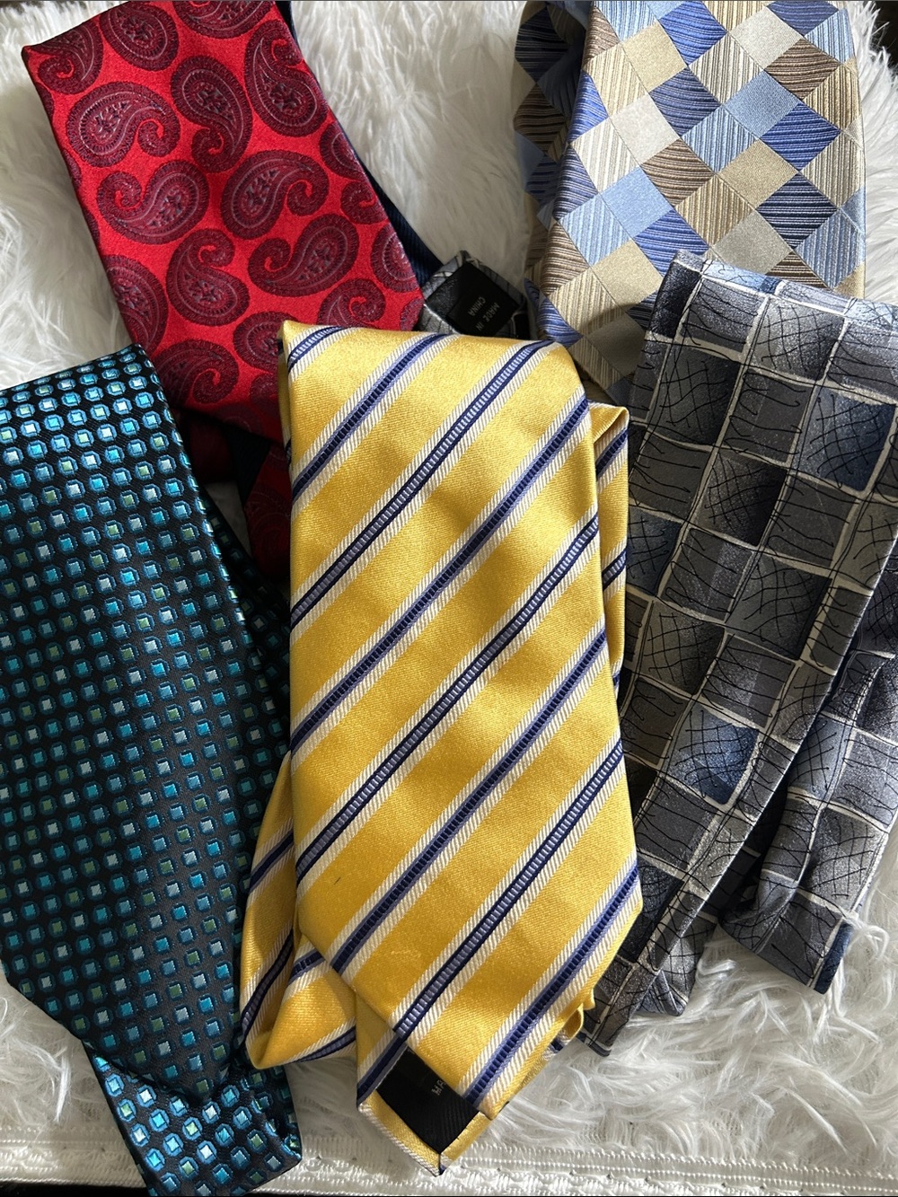 Father’s Day Mixed Box of 5 Men’s Ties BOX 1